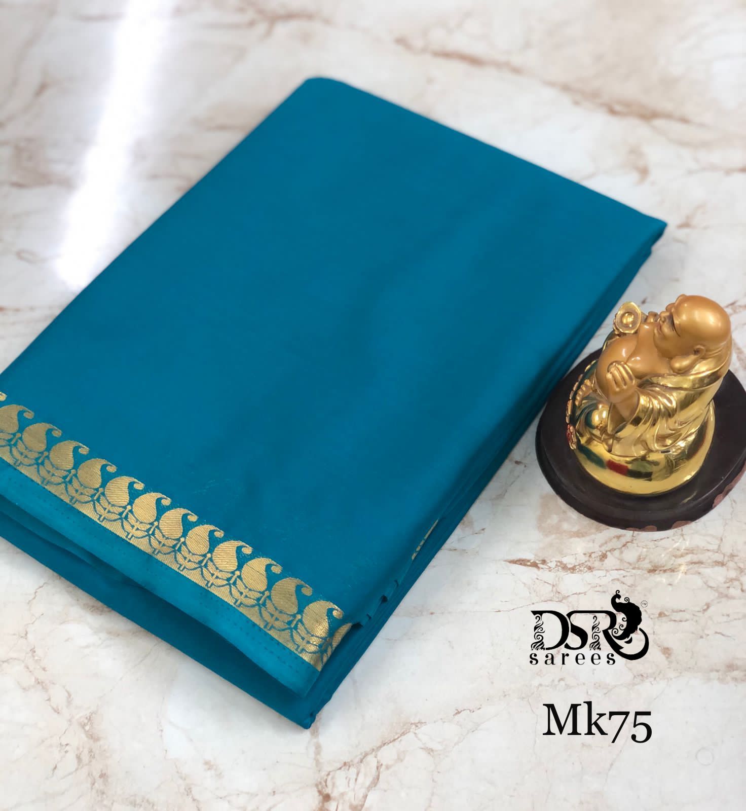 Mysore crepe silk saree - Vannamayil Fashions
