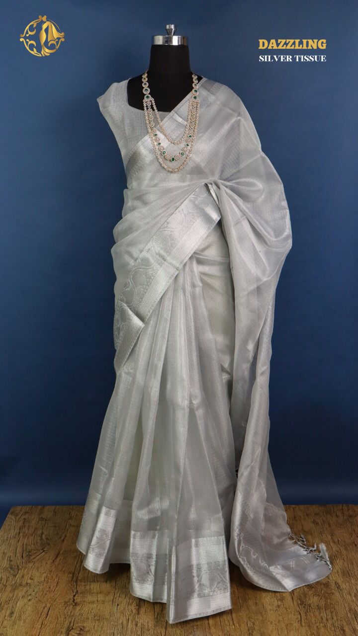 Organza banarasi saree - Vannamayil Fashions