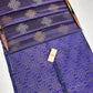 Pure handloom soft silk kolam designed borderless saree - Vannamayil Fashions