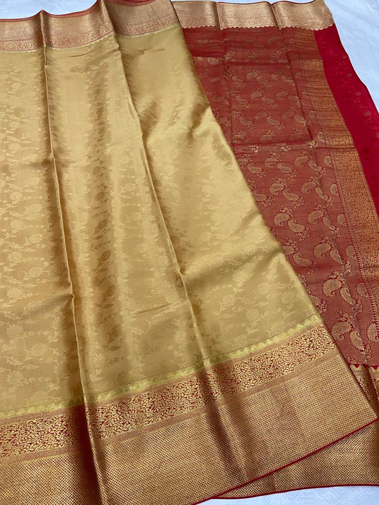 Pure mysore crepe silk saree - Vannamayil Fashions