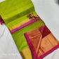 Pure pattu by cotton light weight saree - Vannamayil Fashions