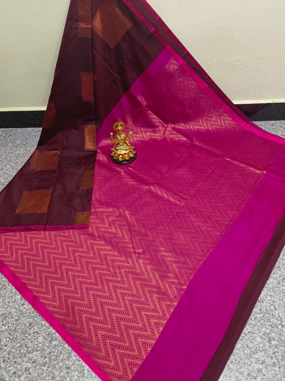 Semi soft silk saree - Vannamayil Fashions