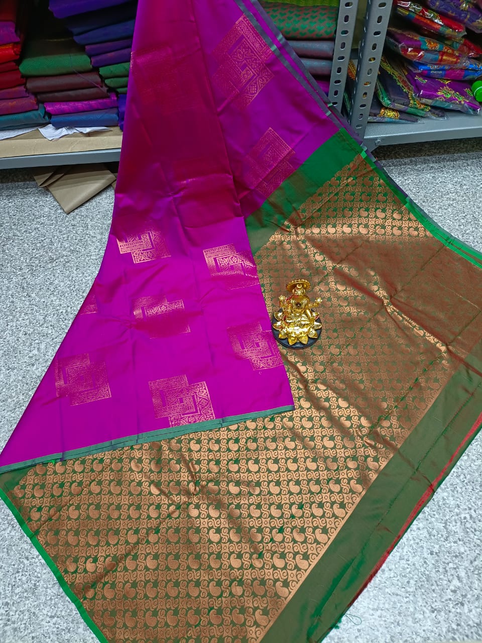 Semi soft silk saree - Vannamayil Fashions