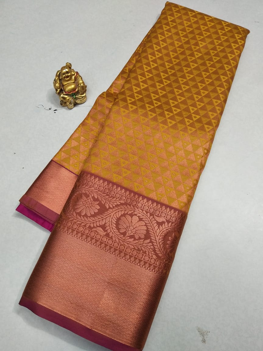 Samuthrika semi silk saree - Vannamayil Fashions