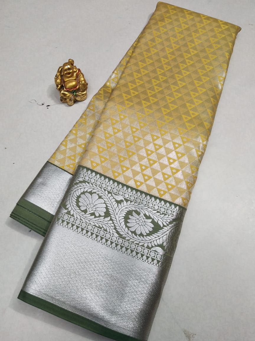 Samuthrika semi silk saree - Vannamayil Fashions