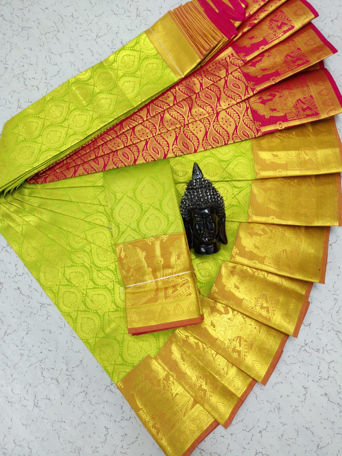 Samuthrika semi silk saree - Vannamayil Fashions