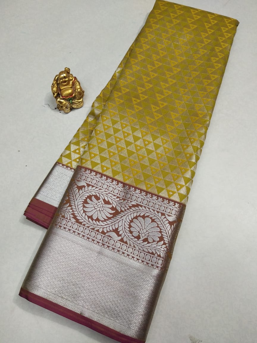 Samuthrika semi silk saree - Vannamayil Fashions