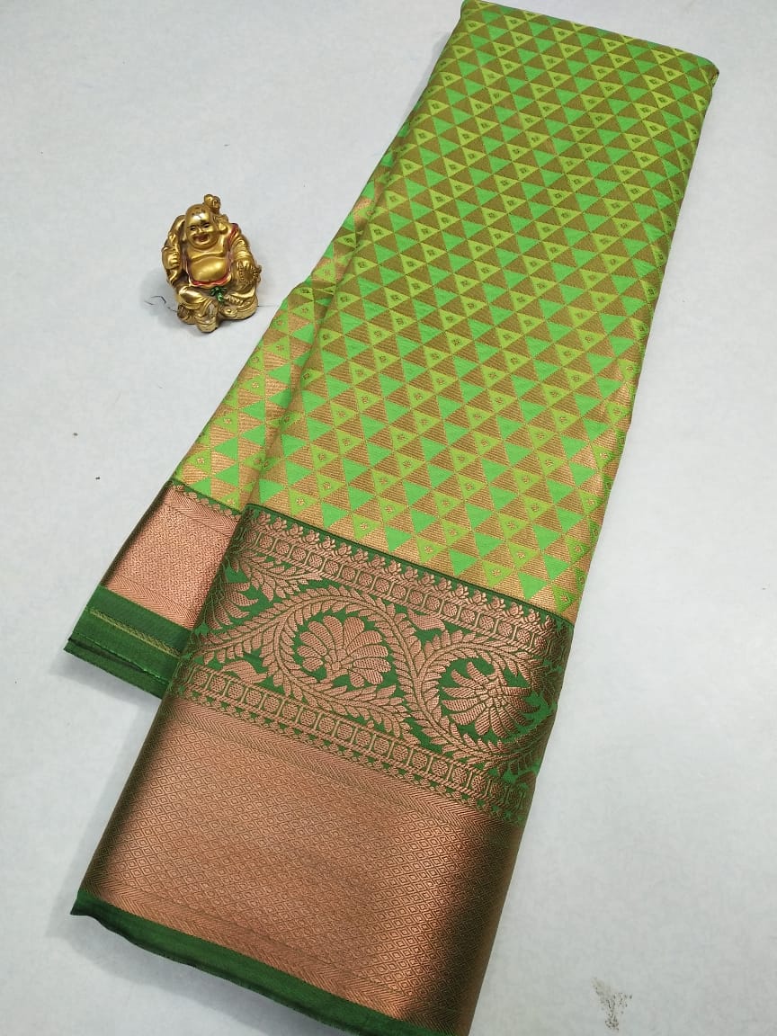 Samuthrika semi silk saree - Vannamayil Fashions