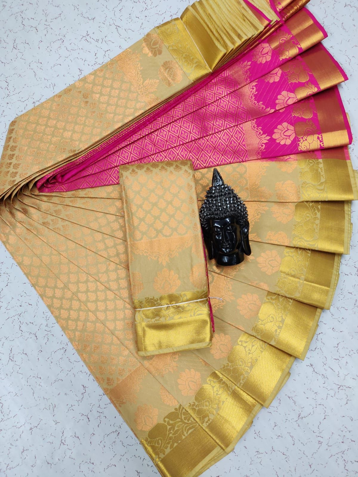 Samuthrika semi silk saree - Vannamayil Fashions