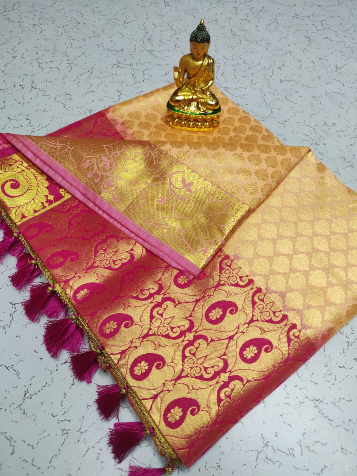 Samuthrika semi silk saree - Vannamayil Fashions