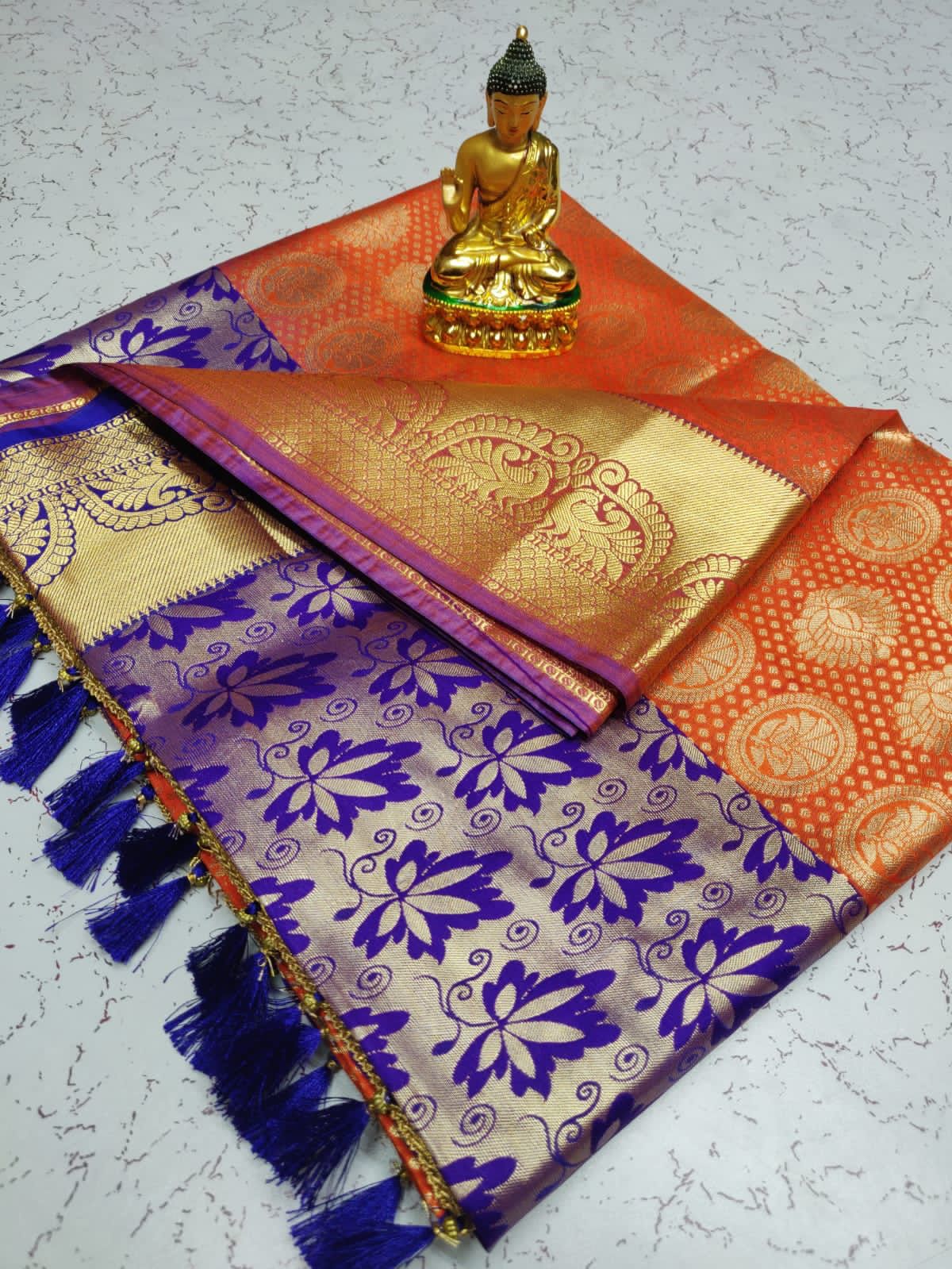 Samuthrika semi silk saree - Vannamayil Fashions