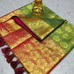 Samuthrika semi silk saree - Vannamayil Fashions