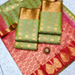 Samuthrika vasthrakala style wedding semi silk saree - Vannamayil Fashions