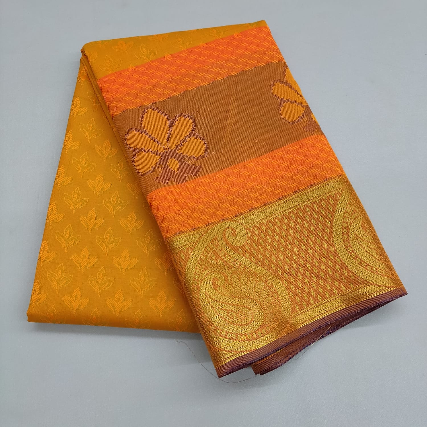 Semi silk low budget cost effective saree - Vannamayil Fashions