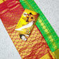 Semi silk traditional zari work saree - Vannamayil Fashions