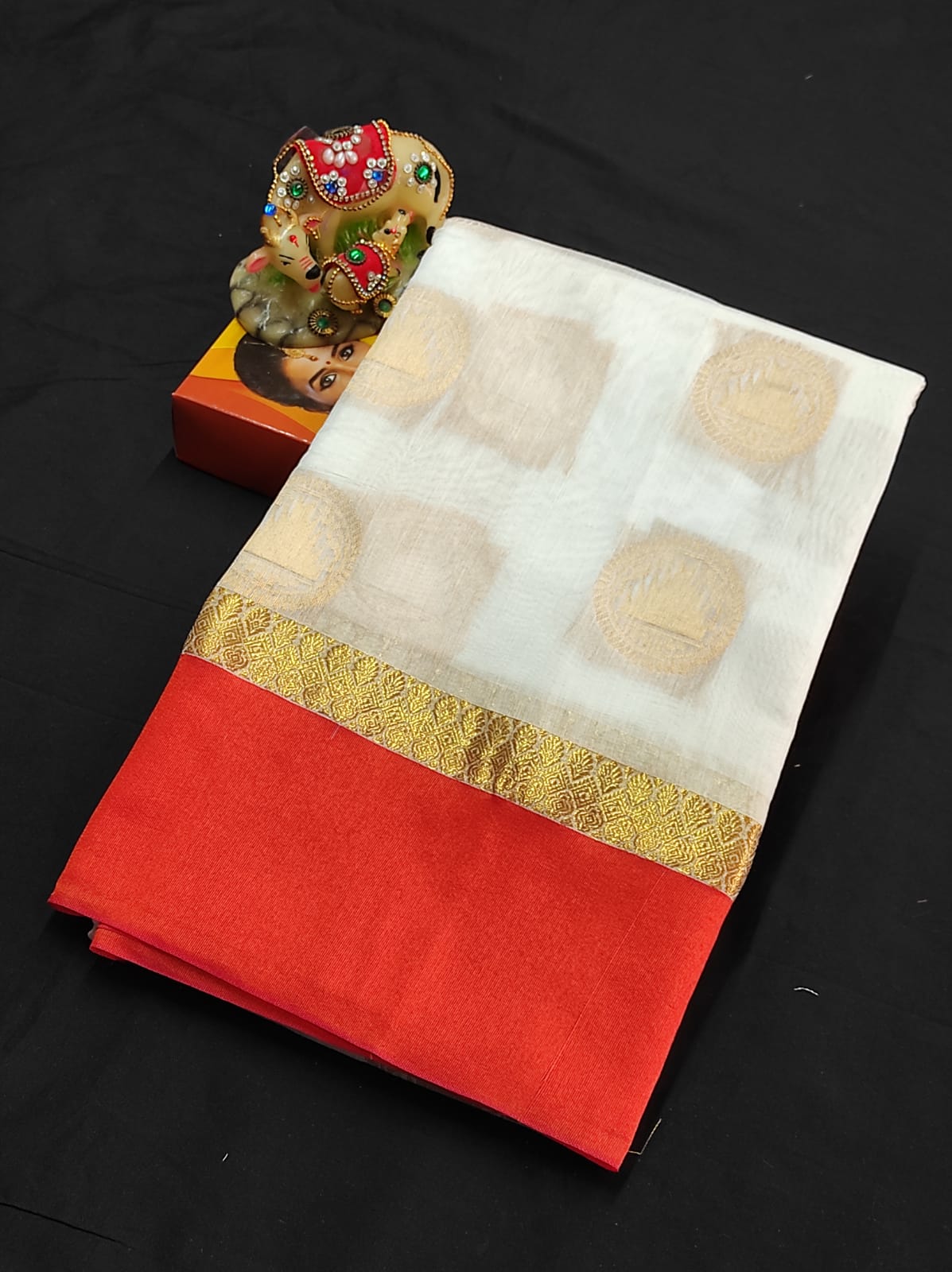 Silk cotton saree - Vannamayil Fashions