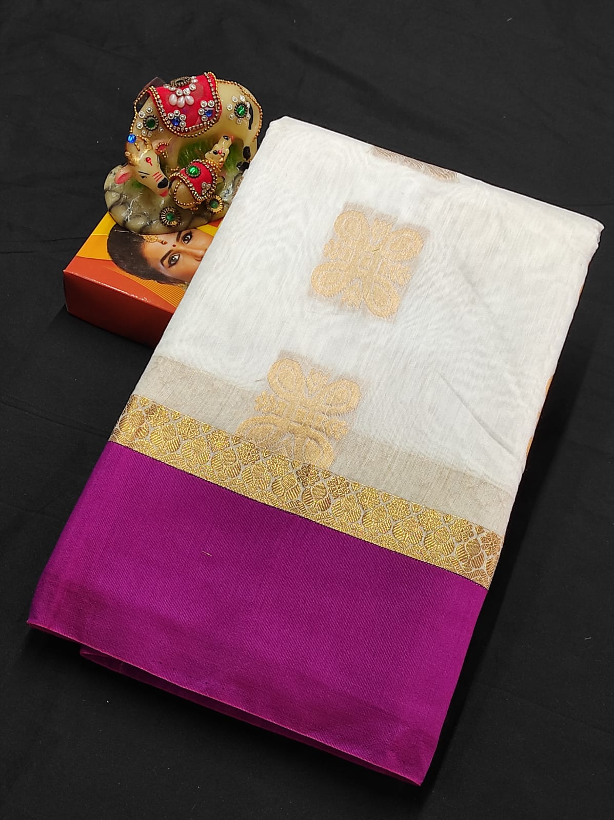 Silk cotton saree - Vannamayil Fashions