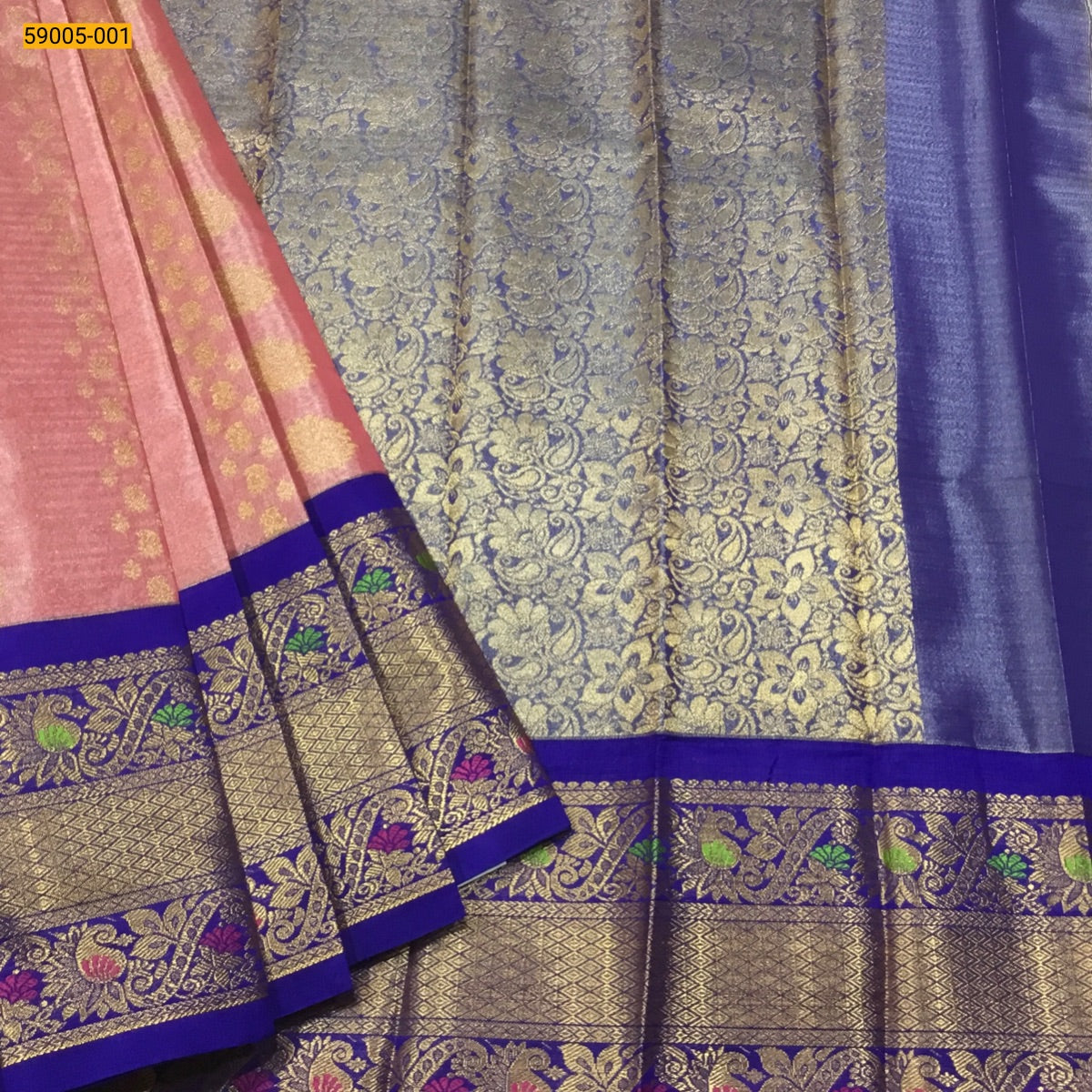 Stunning Green Chanderi Handloom Tissue Silk Saree – Luxurion World