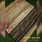 Soft tissue embroidery saree - Vannamayil Fashions