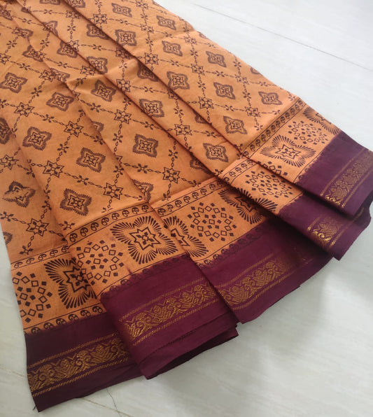Sungudi cotton sarees online Clearance