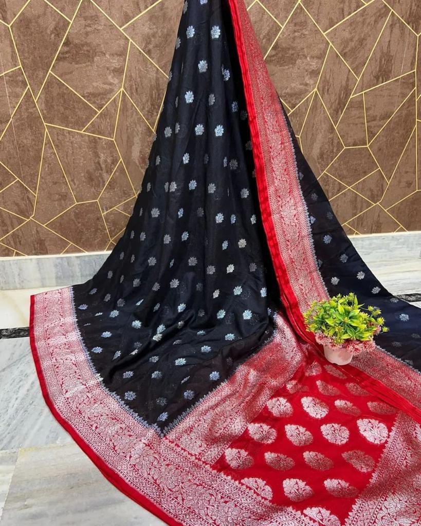 Banarasi handloom katan dyeable saree