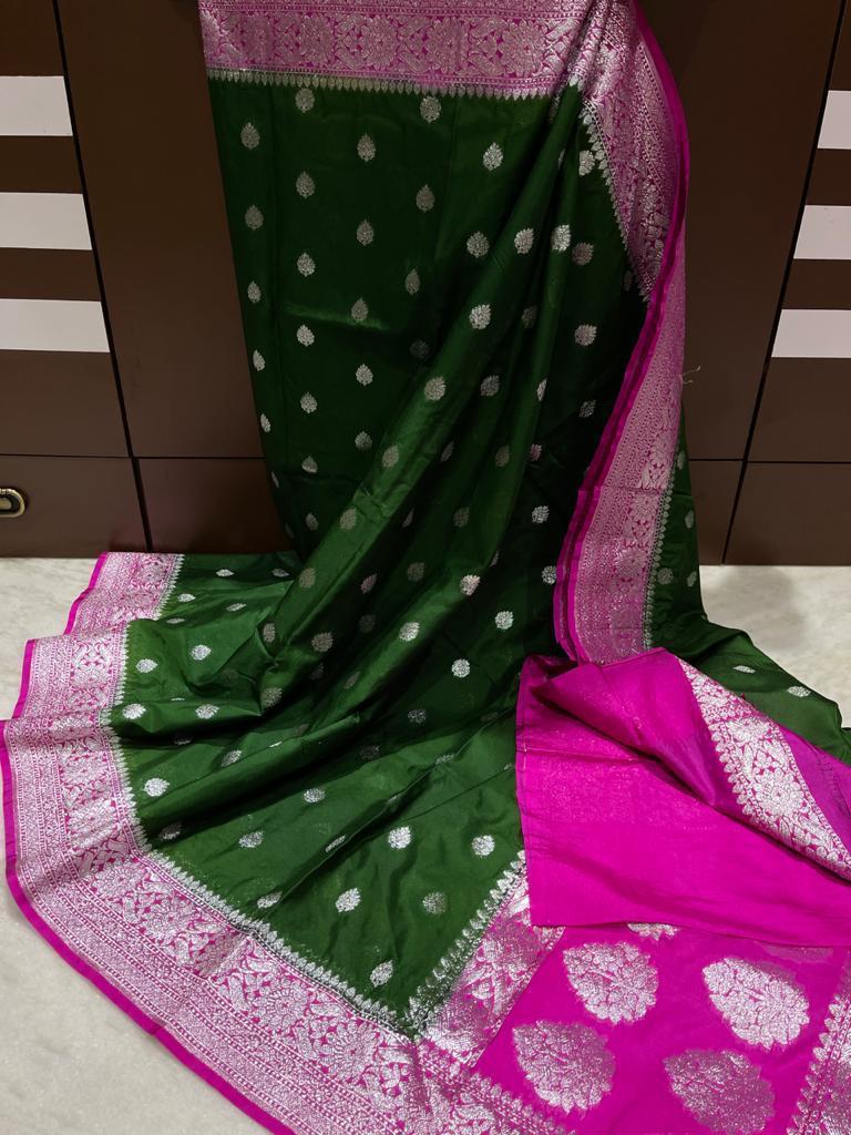 Woven Pink Art Silk Saree, Age Group : Adult at Rs 1,900 / Piece in Kolkata  | Meghdoot