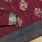 Chanderi banarasi silk with intricate kanchi border saree - Vannamayil Fashions