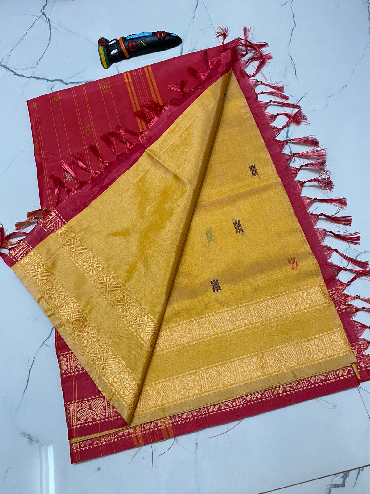 Thirubuvanam Silk Saree | Handwoven Pure Silk | Pure Zari | PV ABI 47229 –  Panjavarnam