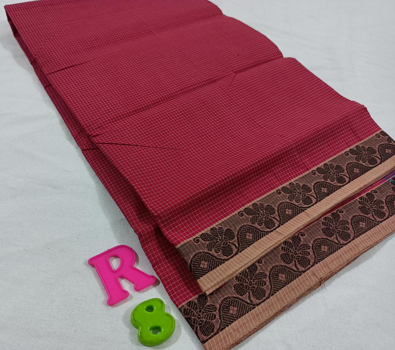 Handloom pure soft cotton saree