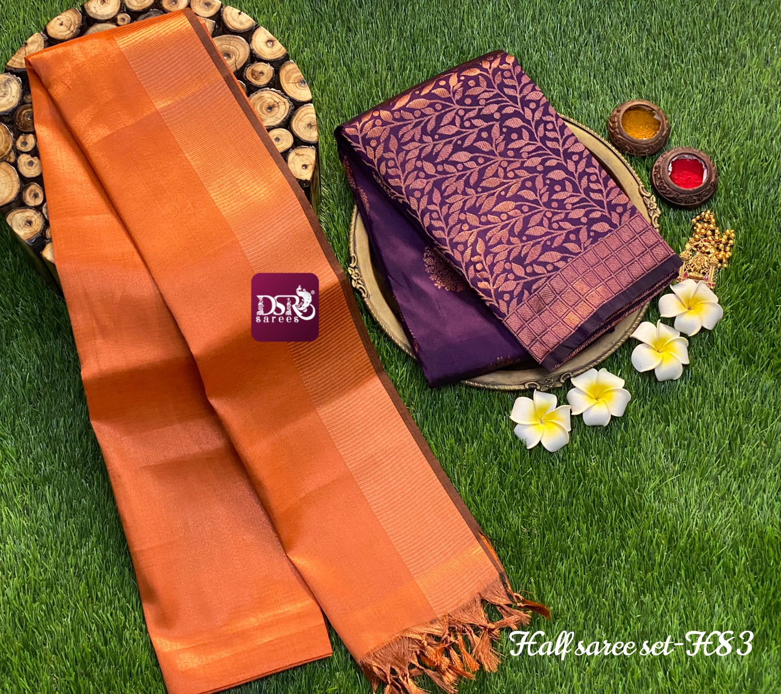 Traditional NarayanPet cotton Half Saree Sets with puff for Teens/Adul –  siyarasfashionhouse