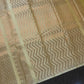 Kanchipuram handwoven semi silk pastel shade copper zari saree - Vannamayil Fashions