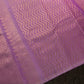 Kanchipuram handwoven semi silk pastel shade copper zari saree - Vannamayil Fashions