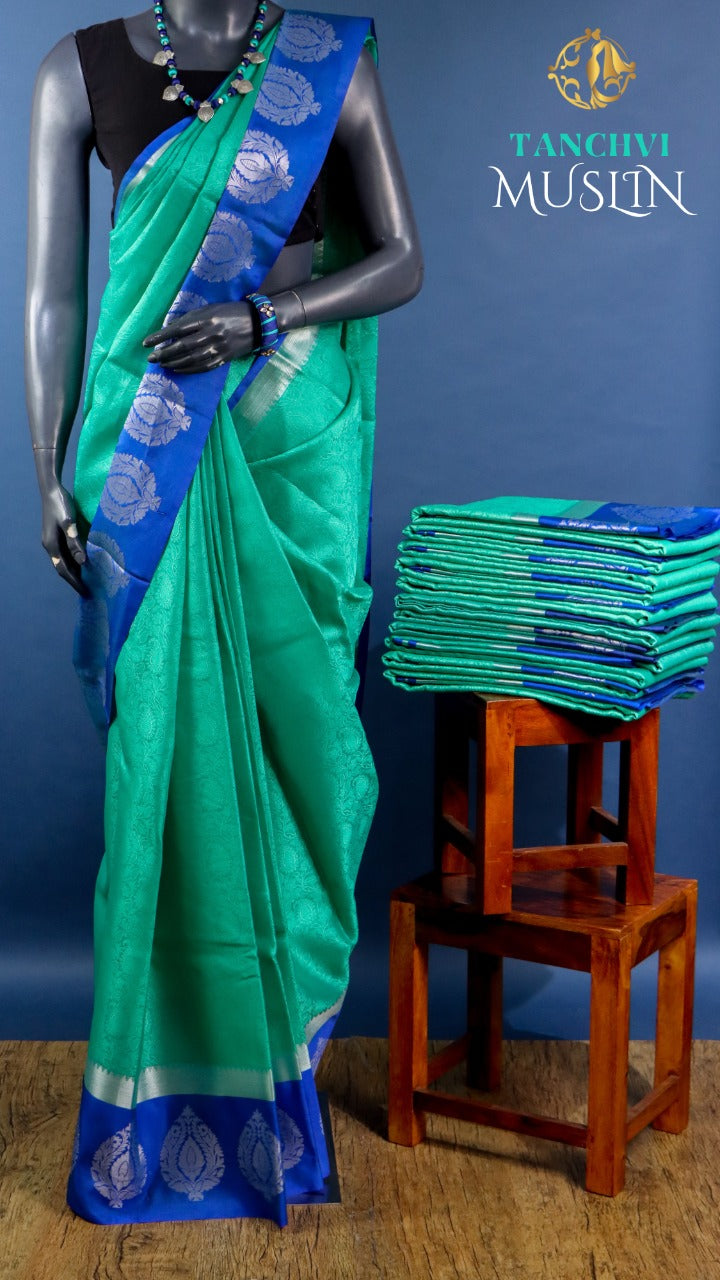 Kora muslin silk saree