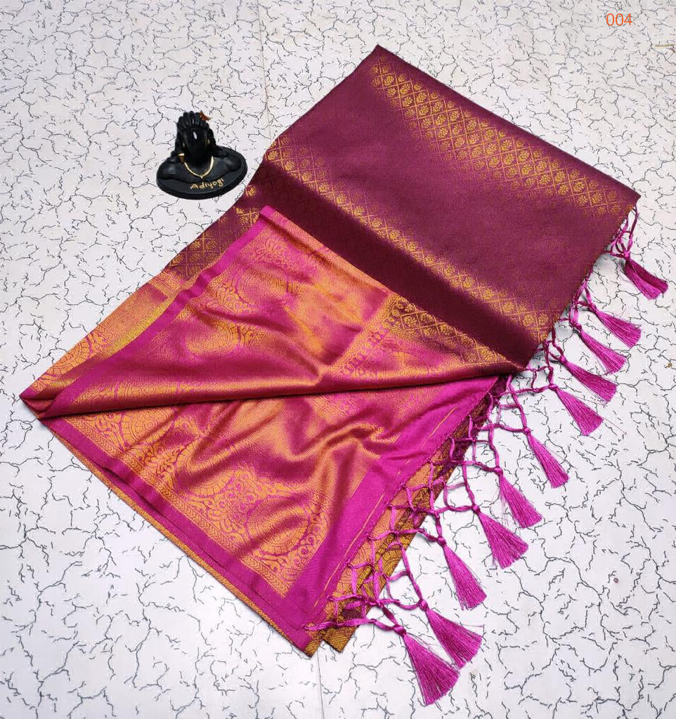 Kubera softy silk saree