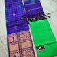 Mangalagiri handloom pure kuppatam pattu (silk by cotton) dress material