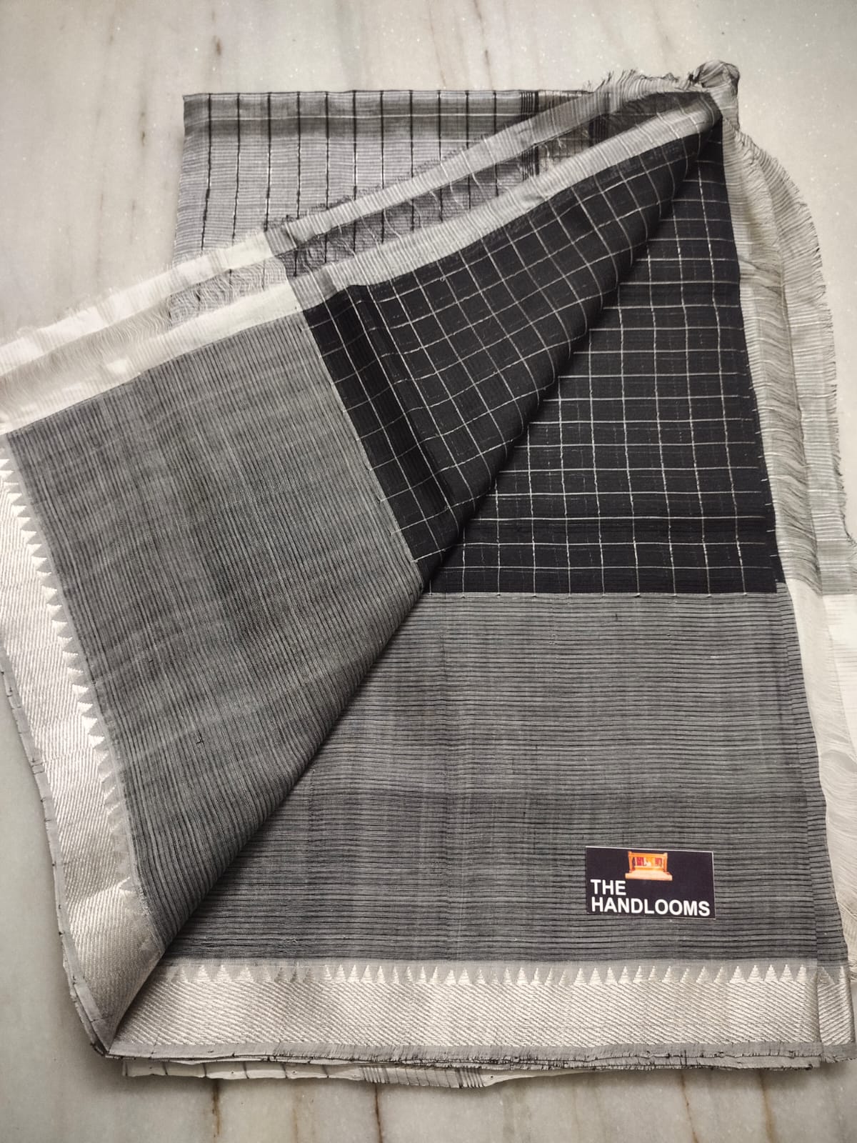 Mangalagiri handloom pure pattu by cotton saree