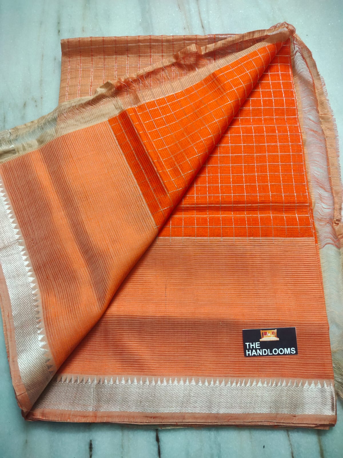 Mangalagiri handloom pure pattu by cotton saree