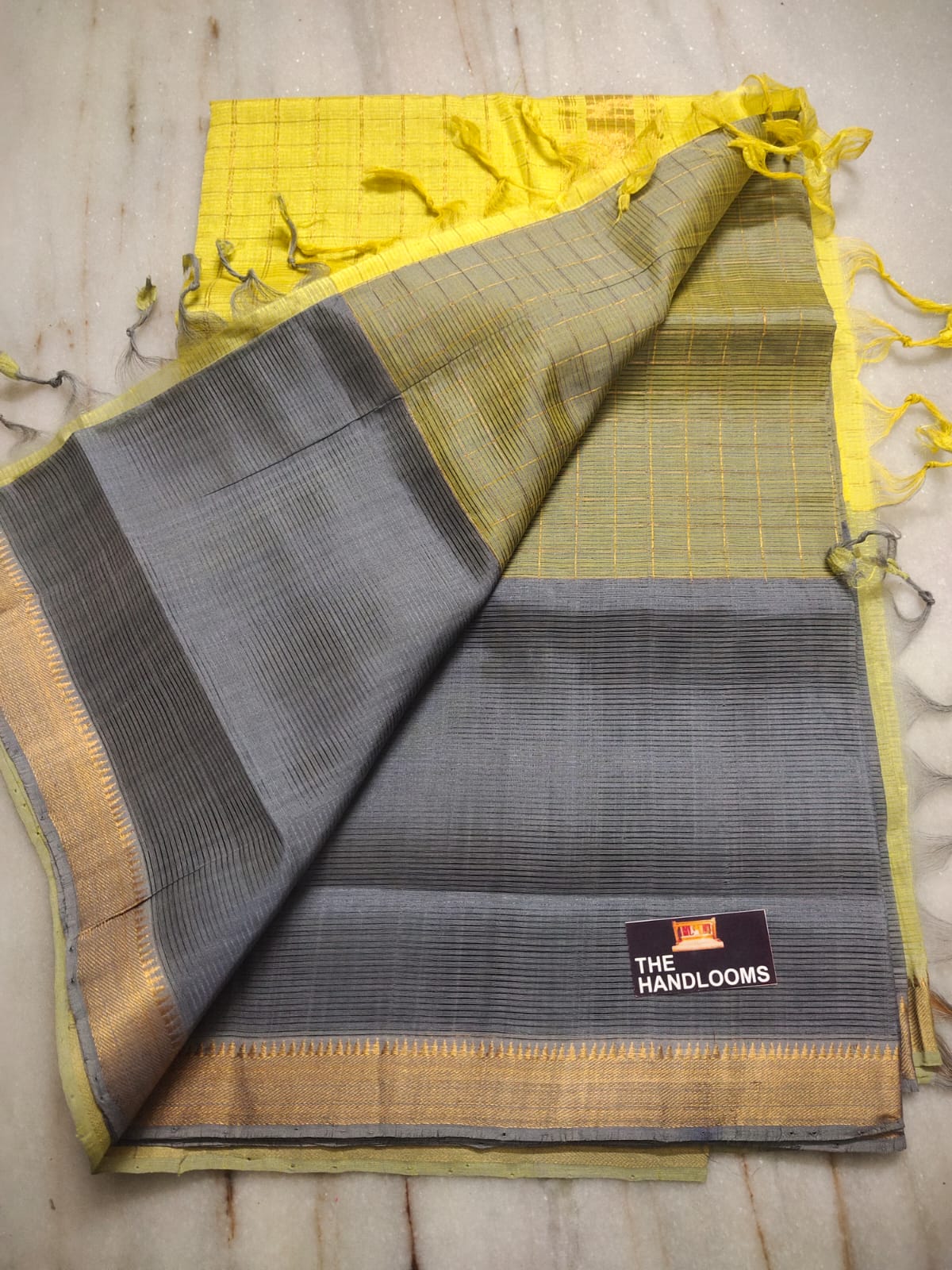 Mangalagiri handloom pure pattu by cotton saree