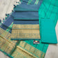 Mangalagiri handloom pure pattu by cotton {silk cotton} dress material