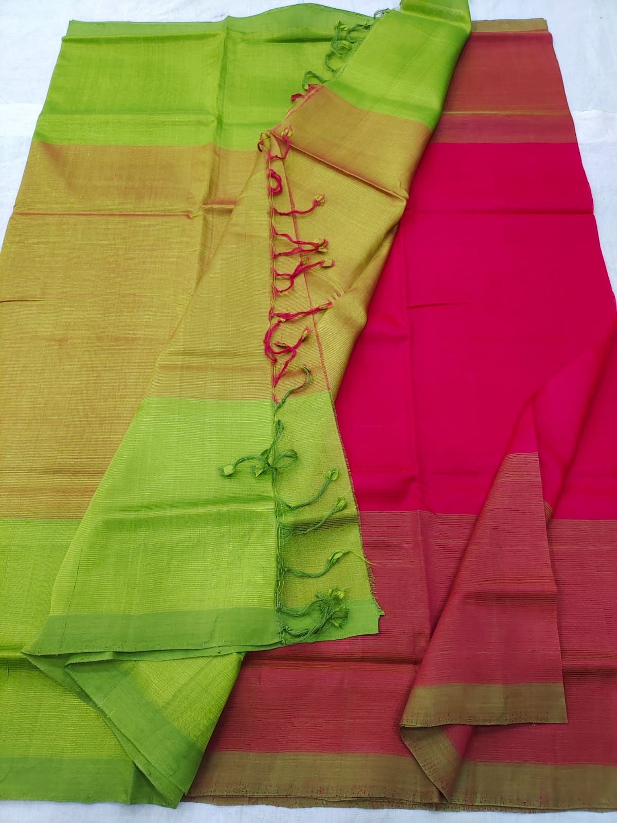 Pure Uppada Big Border Plain Saree – Uppadasarees.in