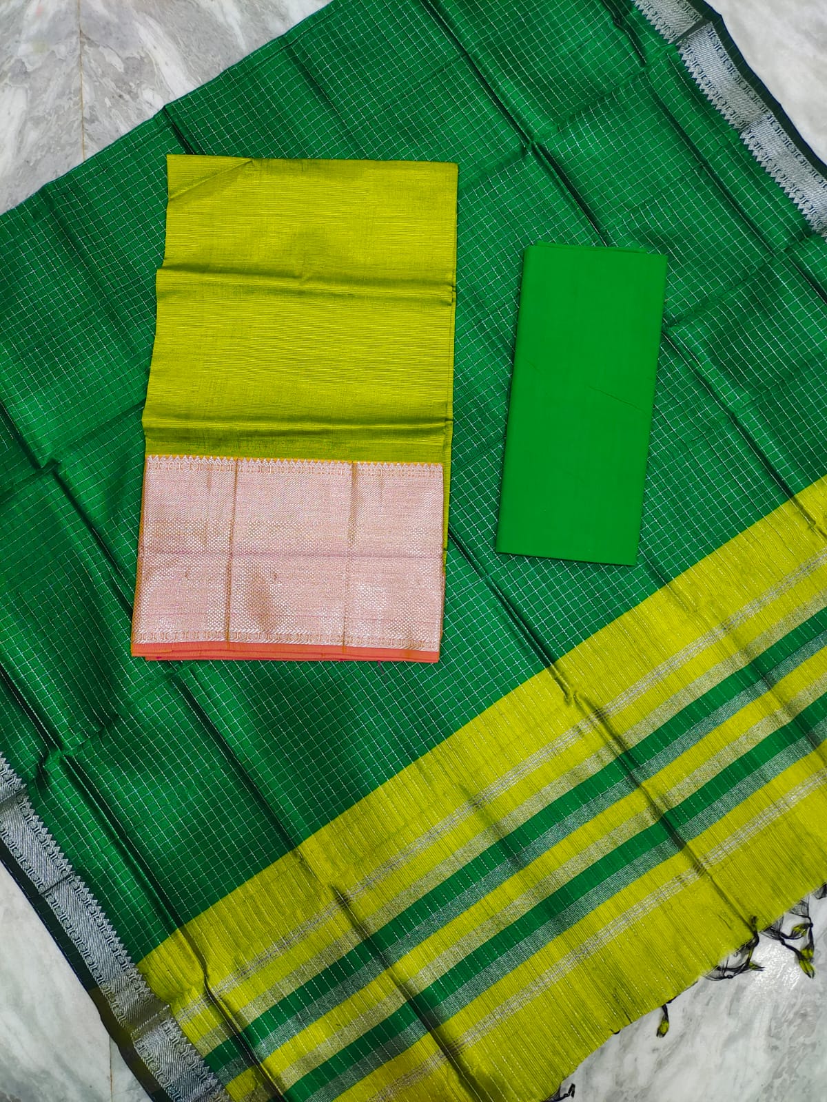 Mangalagiri pattukanchi border dress material