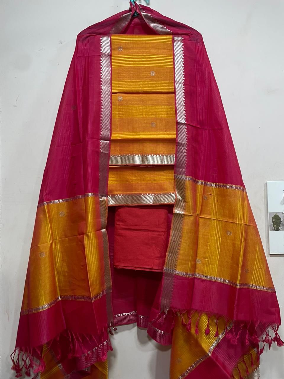 Pure Kanchi Pattu , Cotton Dress Materials & Cotton Skirts Collection |  Gayathri Reddy | - YouTube