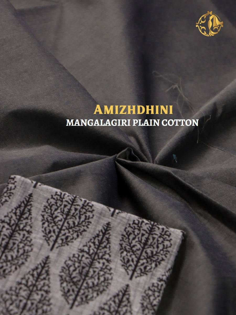 Mangalagiri plain cotton saree