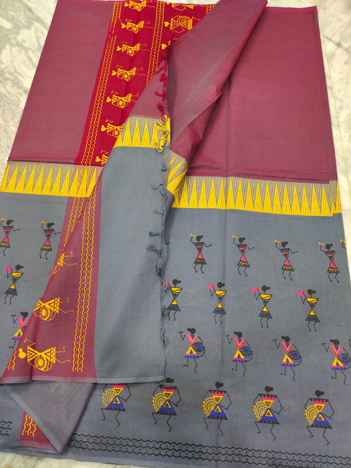 Mangalagiri pure pattu by cotton pen kalamkari dress material   wwwvannamayilcom
