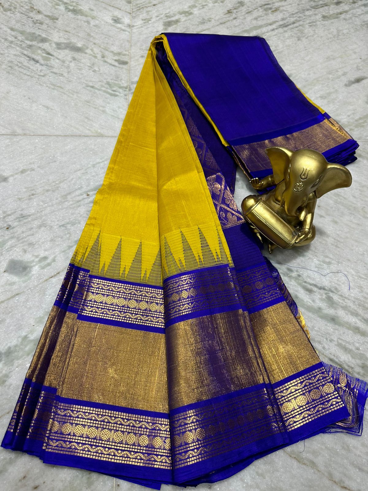 Mangalagiri pure kuppatam pattu silk cotton saree