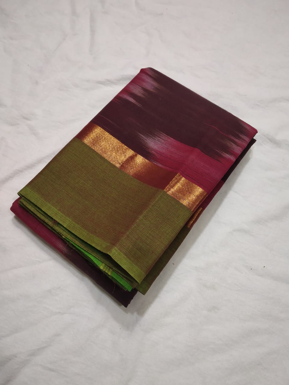 Buy Tulsi Printed, Dyed, Digital Print Sambalpuri Pure Cotton White, Green,  Black Sarees Online @ Best Price In India | Flipkart.com