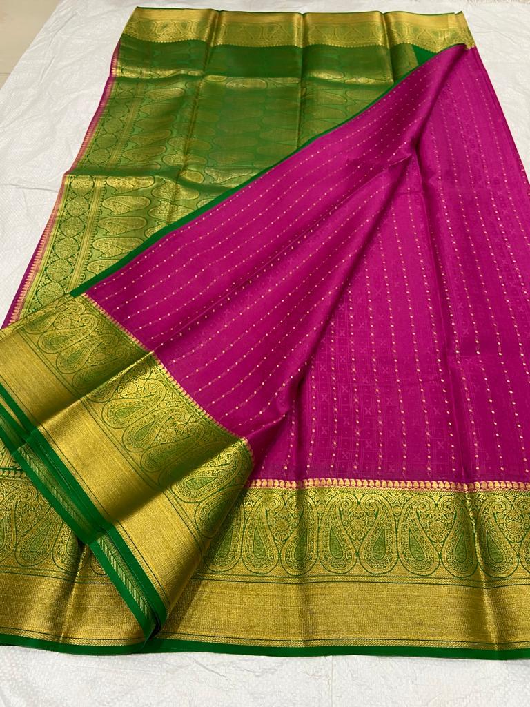Pure mysore silk saree