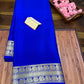 Pure mysore silk 100 gram thickness peacock border saree