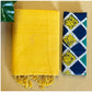 Purely handwoven plain mangalagiri handloom cotton saree