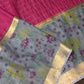 Purely handwoven zari checks mangalgiri silk saree - Vannamayil Fashions